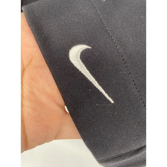 NIKE GOLF Vest Mens MEDIUM V NECK Dri Fit Sleeveless Top Black - Picture 2 of 4